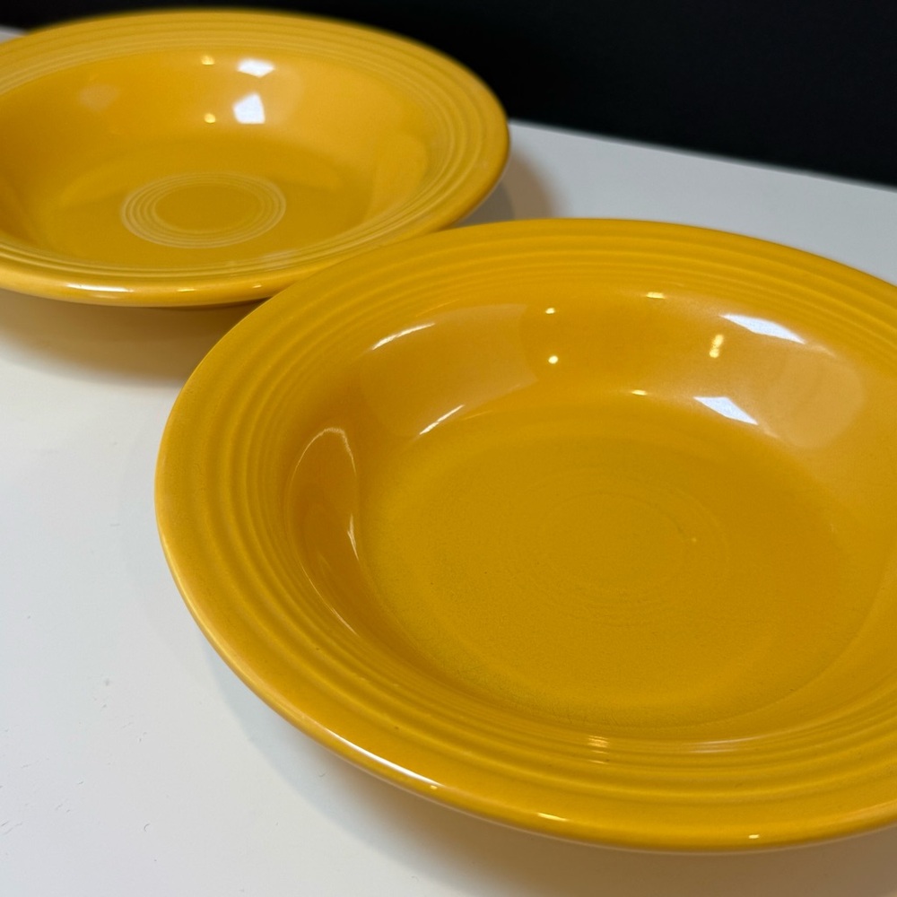 Fiesta Vintage 8 inch Bowls - Two
